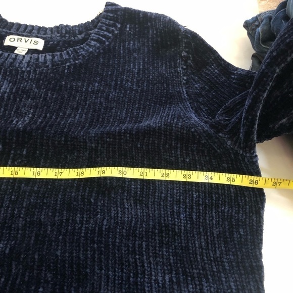 Orvis Classic Collection Super Soft Plush Chenille Knit Ribbed Sweater Size XXL - Picture 9 of 11
